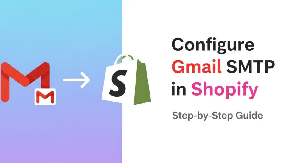 How to Configure Gmail SMTP in a Shopify App