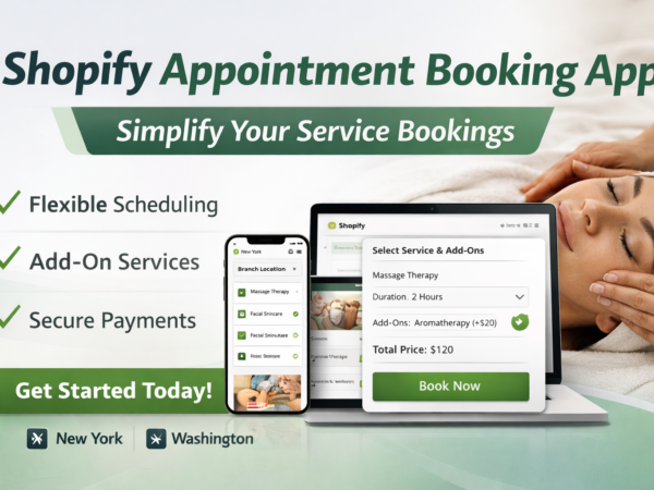 Shopify - Appointment booking