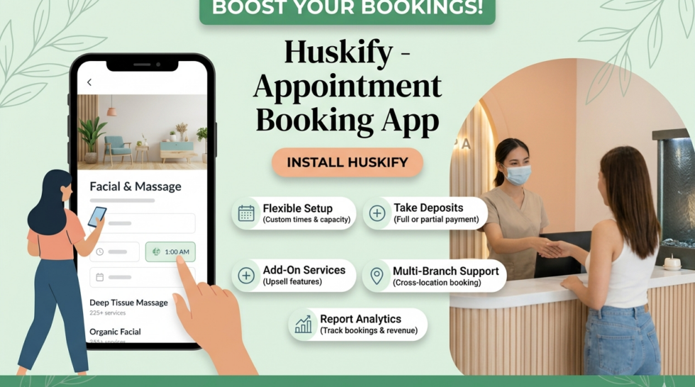 Shopify - Appointment booking spa