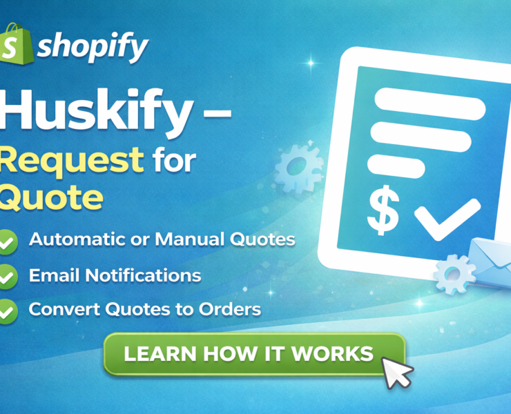 Shopify - Request a quote