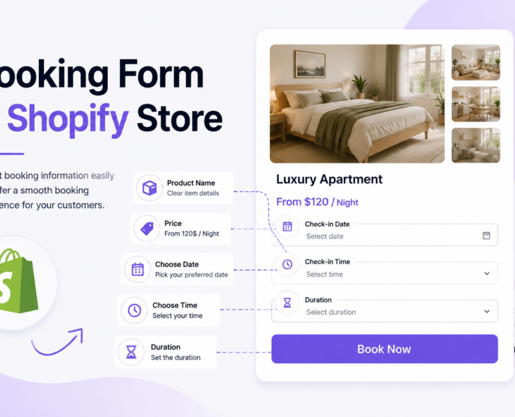 Shopify Booking Form