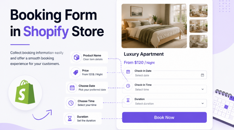 Shopify Booking Form
